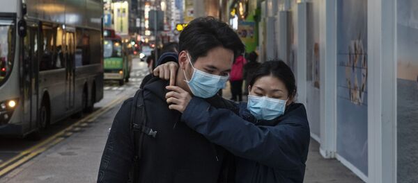Ситуация в Гонконге в связи с коронавирусом - Sputnik Latvija