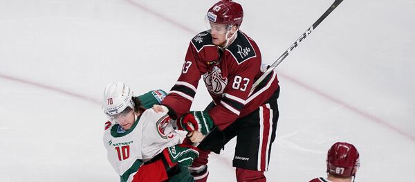 Матч регулярного чемпионата КХЛ Динамо (Рига) - Ак Барс - Sputnik Латвия