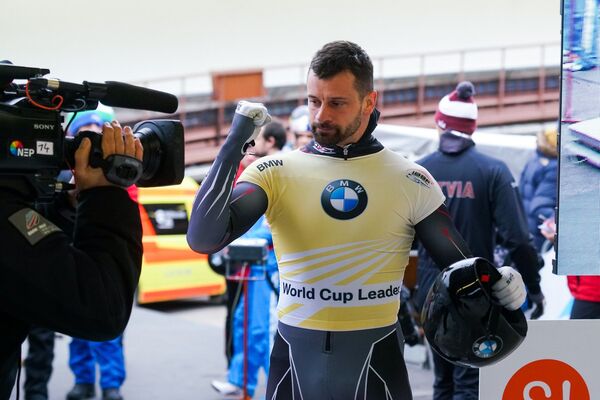 Мартинс Дукурс чемпион Кубка мира по скелетону - 2019/2020 - Sputnik Латвия