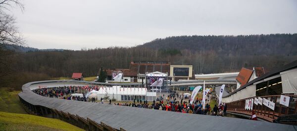 Санно-бобслейная трасса в Сигулде - Sputnik Латвия