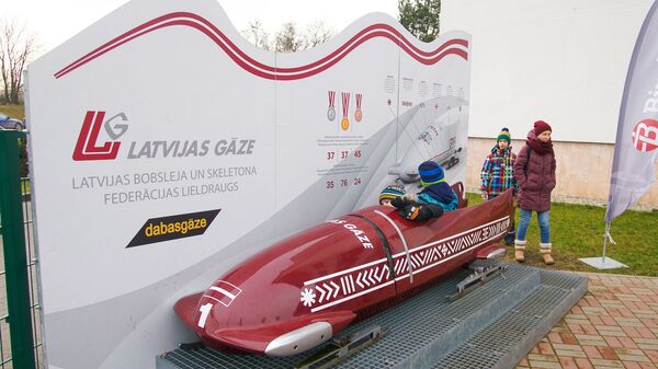 Санно-бобслейная трасса в Сигулде - Sputnik Латвия