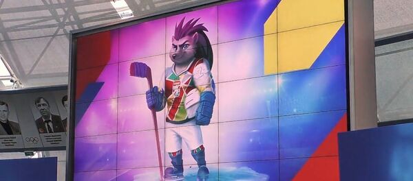 В Беларуси выбрали талисман ЧМ-2021 по хоккею - Sputnik Latvija