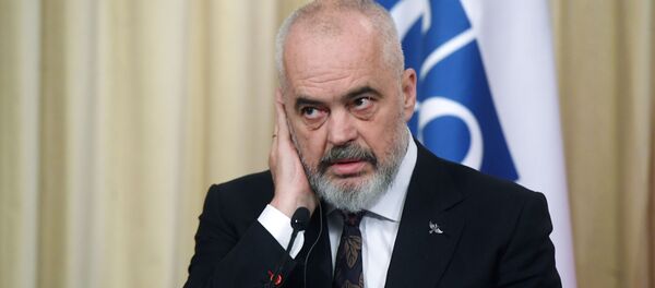 Встреча главы МИД РФ С. Лаврова с премьер-министром Албании Э. Рамой - Sputnik Latvija