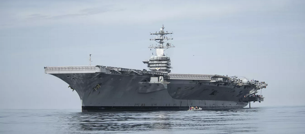 Американский авианосец USS Eisenhower - Sputnik Латвия