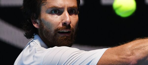 Латвийский теннисист Эрнест Гулбис Латвийский теннисист Эрнест Гулбис - Sputnik Латвия