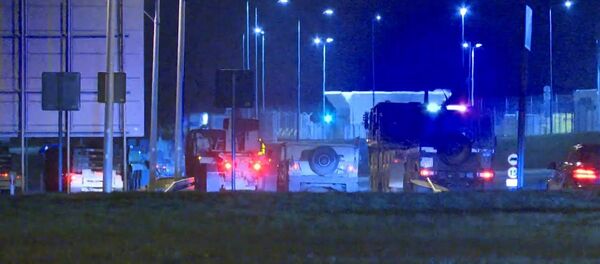 Военная техника США прибыла в Польшу для участия в крупнейших учениях НАТО Военная техника США прибыла в Польшу для участия в крупнейших учениях НАТО - Sputnik Латвия