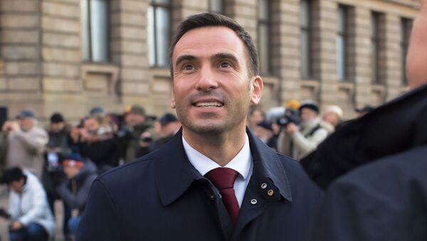Кандидат в мэры Риги Мартиньш Стакис - Sputnik Латвия