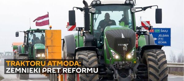 Mierīgie iedzīvotāji un buldozeri: kā zemnieki protestēja pret novadu reformu  - Sputnik Latvija