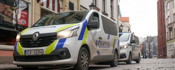 Автомобили полиции в Риге - Sputnik Latvija