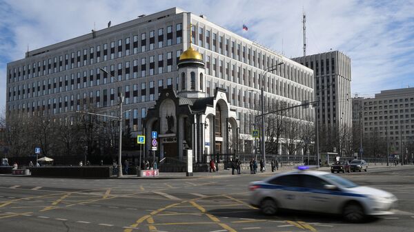 Здание Министерства внутренних дел Российской Федерации (МВД РФ) на Житной улице в Москве. - Sputnik Латвия