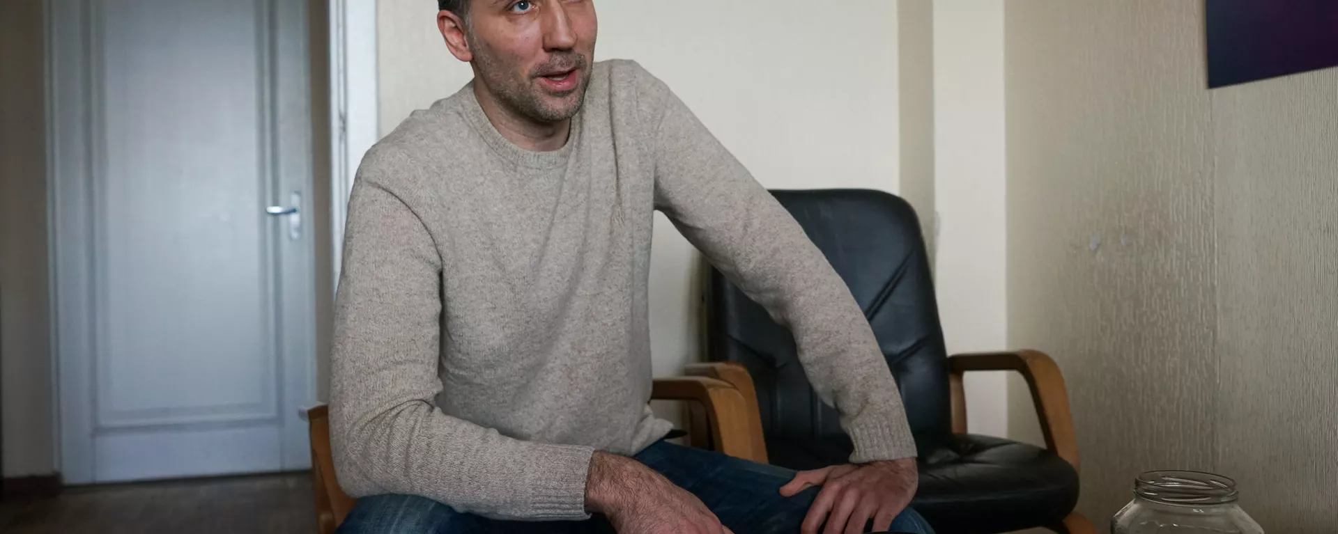Валентин Еремеев - один из лидеров общественной организации Фронт народной власти - Sputnik Латвия, 1920, 10.10.2021