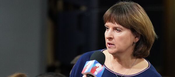 Спортсменка, комментатор телеканала Матч ТВ Ольга Богословская Спортсменка, комментатор телеканала Матч ТВ Ольга Богословская - Sputnik Латвия