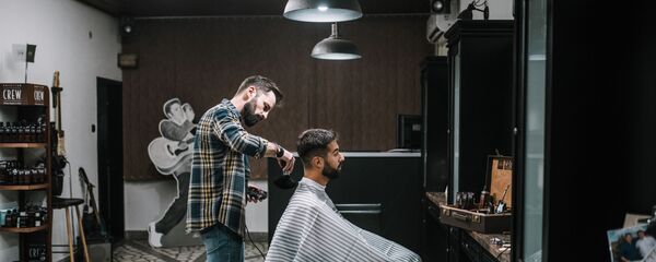 Стрижка в барбершопе - Sputnik Латвия