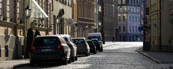 Пустая улица в Старой Риге - Sputnik Латвия