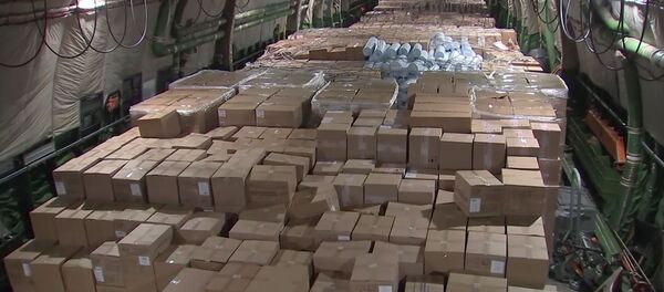 Россия отправила гуманитарную помощь США в борьбе с коронавирусом  - Sputnik Латвия