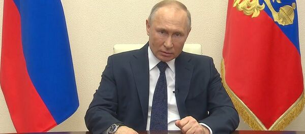 Пик эпидемии еще не пройден: обращение Путина к россиянам Пик эпидемии еще не пройден: обращение Путина к россиянам - Sputnik Латвия