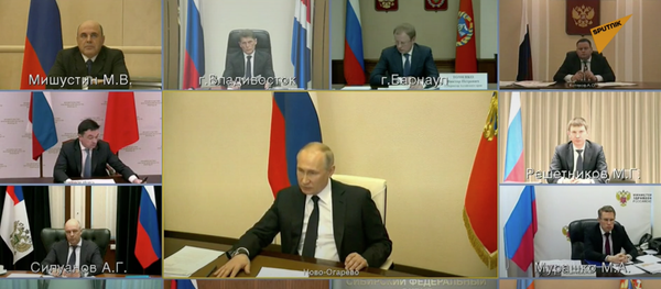 LIVE_СПУТНИК: Вступительные слово Владимира Путина перед совещанием с губернаторами - Sputnik Латвия