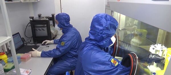 Работа российской полевой биолаборатории в Италии - Sputnik Латвия