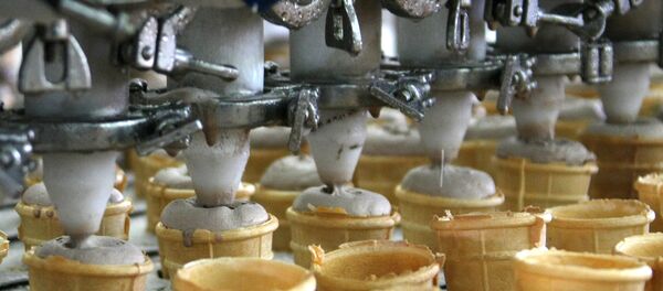 Предприятие по выпуску мороженого - Sputnik Латвия