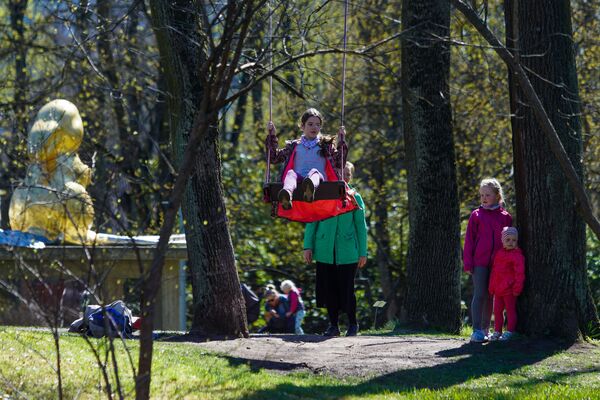 Весна в Ботаническом саду - Sputnik Латвия