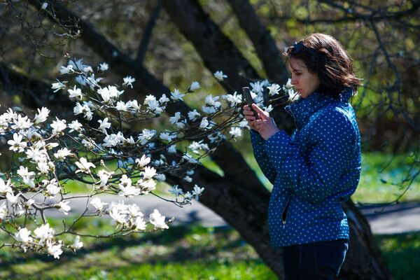 Весна в Ботаническом саду - Sputnik Латвия