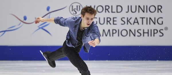 Эстонский фигурист Александр Селевко Эстонский фигурист Александр Селевко - Sputnik Латвия