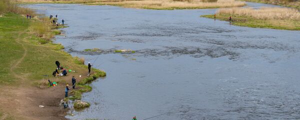 Река Вента протекает через Кулдигу. - Sputnik Latvija
