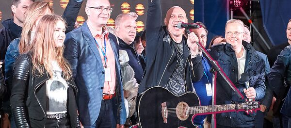 Фото с концерта «Дорога на Ялту», прошедшего в 2019 году - Sputnik Латвия