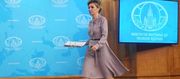 Официальный представитель Министерства иностранных дел России Мария Захарова Официальный представитель Министерства иностранных дел России Мария Захарова - Sputnik Latvija