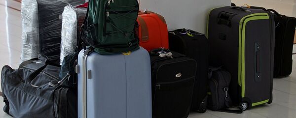 Чемоданы и сумки туристов, архивное фото - Sputnik Latvija