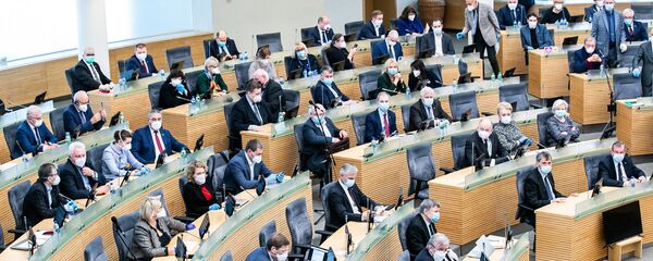 Заседание Сейма Литвы - Sputnik Latvija