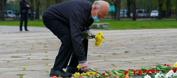 Праздник мира и меры безопасности: как Рига отмечает День Победы в условиях пандемии - Sputnik Латвия