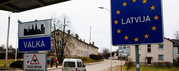 Граница Эстонии с Латвией - Sputnik Латвия