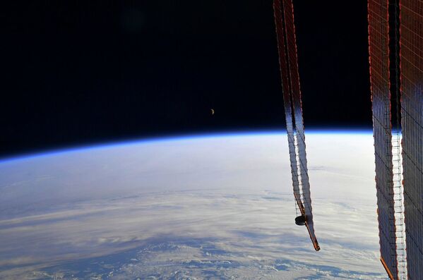 Земля с борта Международной космической станции - Sputnik Латвия