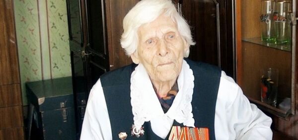 Ветеран Великой Отечественной войны Нина Ефремова. Ветеран Великой Отечественной войны Нина Ефремова. - Sputnik Латвия