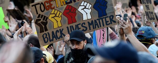 Протестующие в Вашингтоне Протестующие в Вашингтоне - Sputnik Латвия