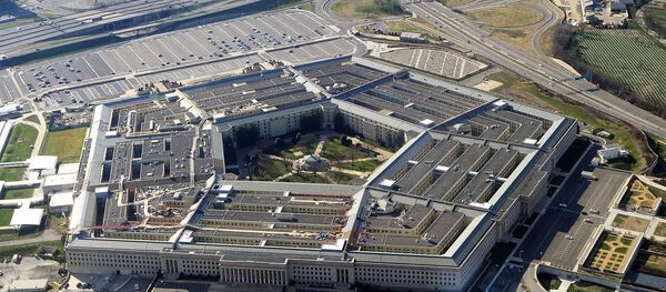 Здание Пентагона - штаб-квартиры Министерства обороны США. Архивное фото - Sputnik Latvija