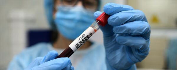 Тестирование на COVID-19 Тестирование на COVID-19 - Sputnik Latvija