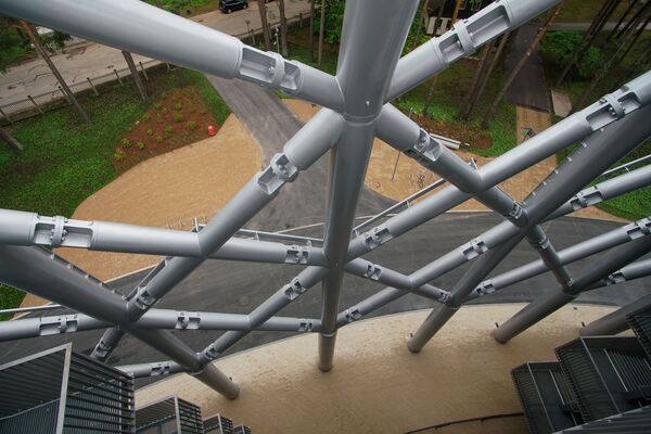 Строительство эстрады в Межапарке близко к завершению: на что нужно еще 23 миллиона евро - Sputnik Латвия