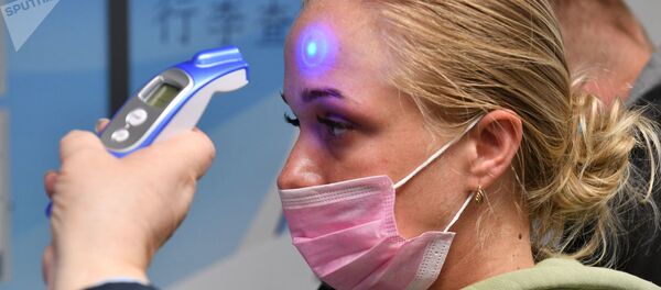 Измерение температуры, архивное фото Измерение температуры, архивное фото - Sputnik Latvija