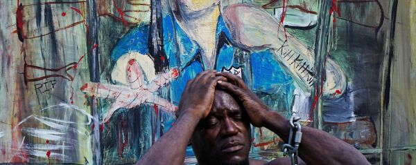 Протесты в Нью-Йорке Протесты в Нью-Йорке - Sputnik Latvija