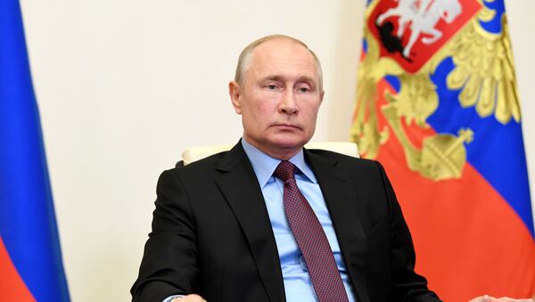 Президент РФ В. Путин провел заседание Совбеза РФ - Sputnik Latvija
