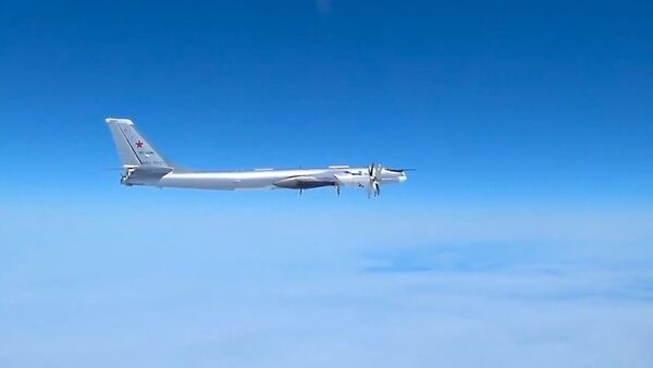 Американские F-22 снова вторглись в плановый полет российских истребителей - Sputnik Latvija