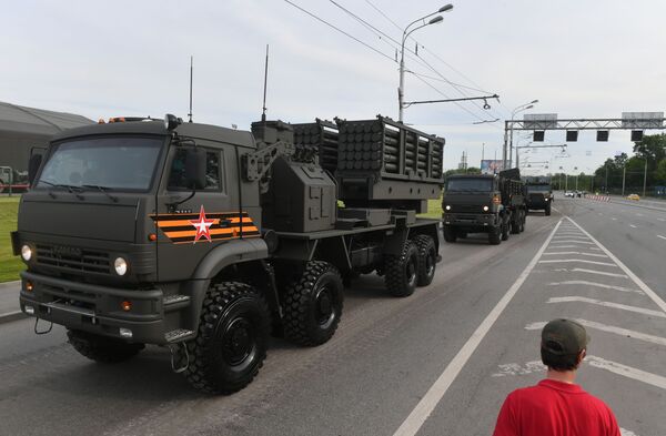 Владыки минного поля: какие машины впервые покажут на параде Победы в Москве - Sputnik Латвия