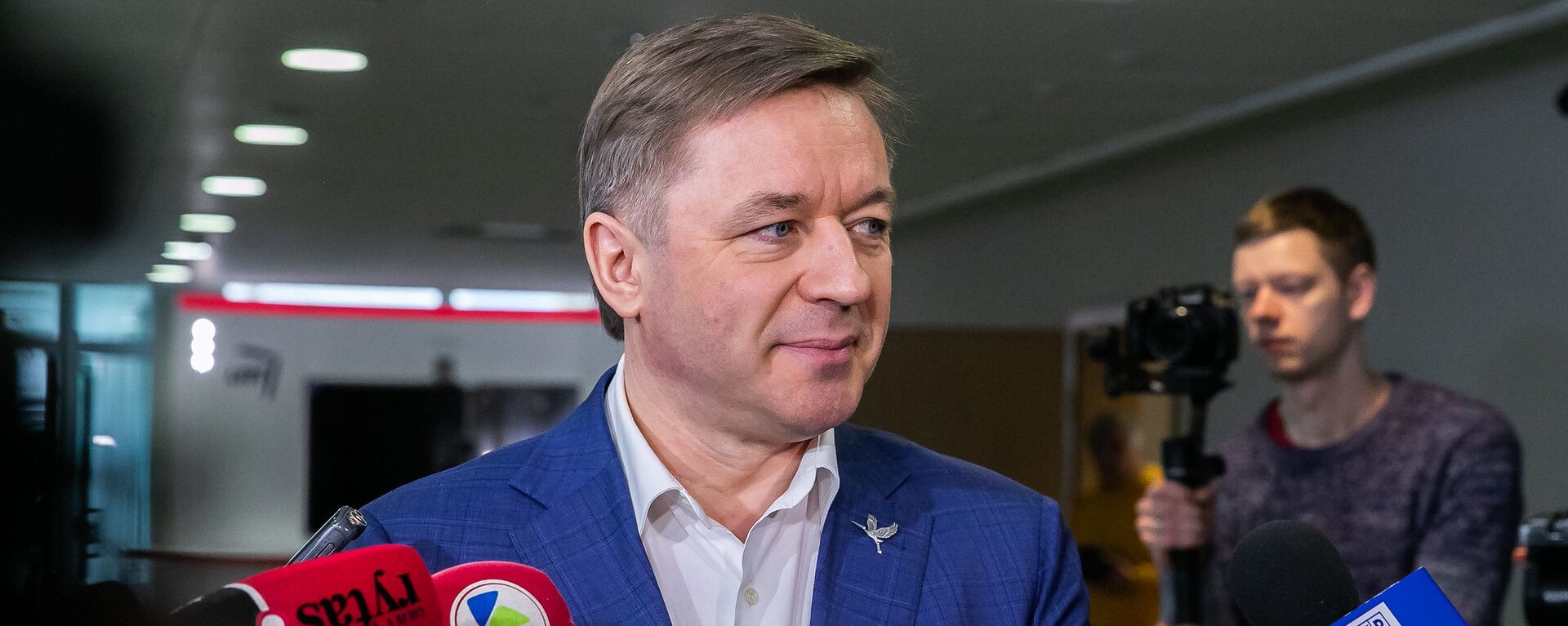 Лидер Союза крестьян и зеленых Литвы Рамунас Карбаускис - Sputnik Латвия, 1920, 05.01.2025