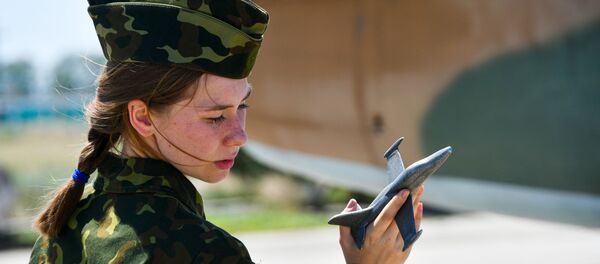 Учебно-тренировочные полеты девушек-курсантов Краснодарского высшего военного училища летчиков Учебно-тренировочные полеты девушек-курсантов Краснодарского высшего военного училища летчиков - Sputnik Латвия