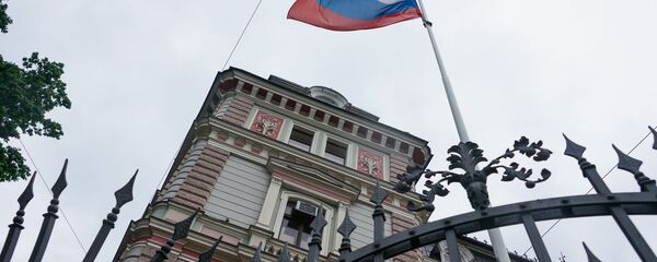 Здание посольства России в Риге - Sputnik Латвия