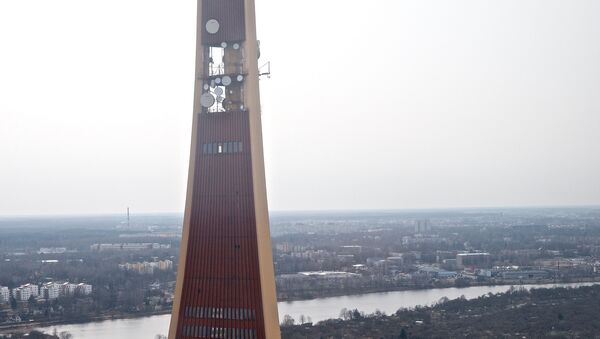 Телевизионная вышка в Риге - Sputnik Latvija