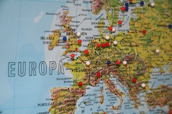 Карта Европы Карта Европы - Sputnik Латвия