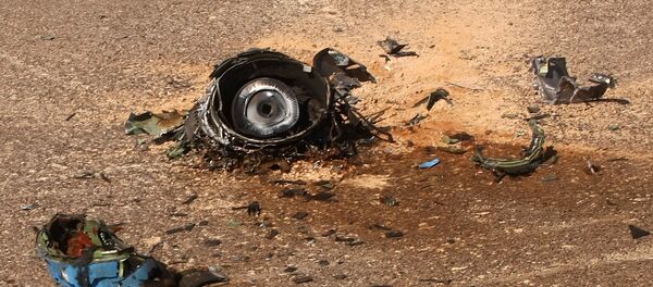 Место крушения российского самолета Airbus A321 в Египте - Sputnik Латвия
